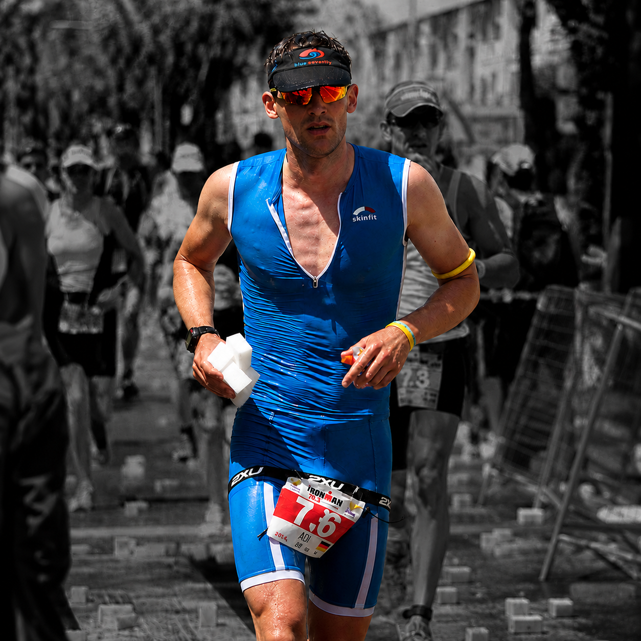 Arne Bentin, Gründe von VIVSTER Health, beim IRONMAN in Frankfurt
