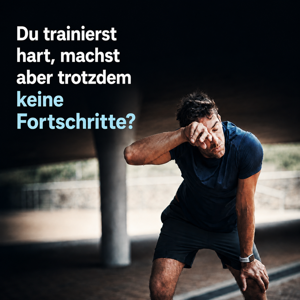 Trotz harten Trainings stimmen deine Leistung und dein Fortschritt nicht.