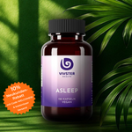 Nahrungsergänzung für guten Schlaf mit Magnesium, L-Tryptophan, Lavendel, Baldrian, Melatonin und Ashwagandha